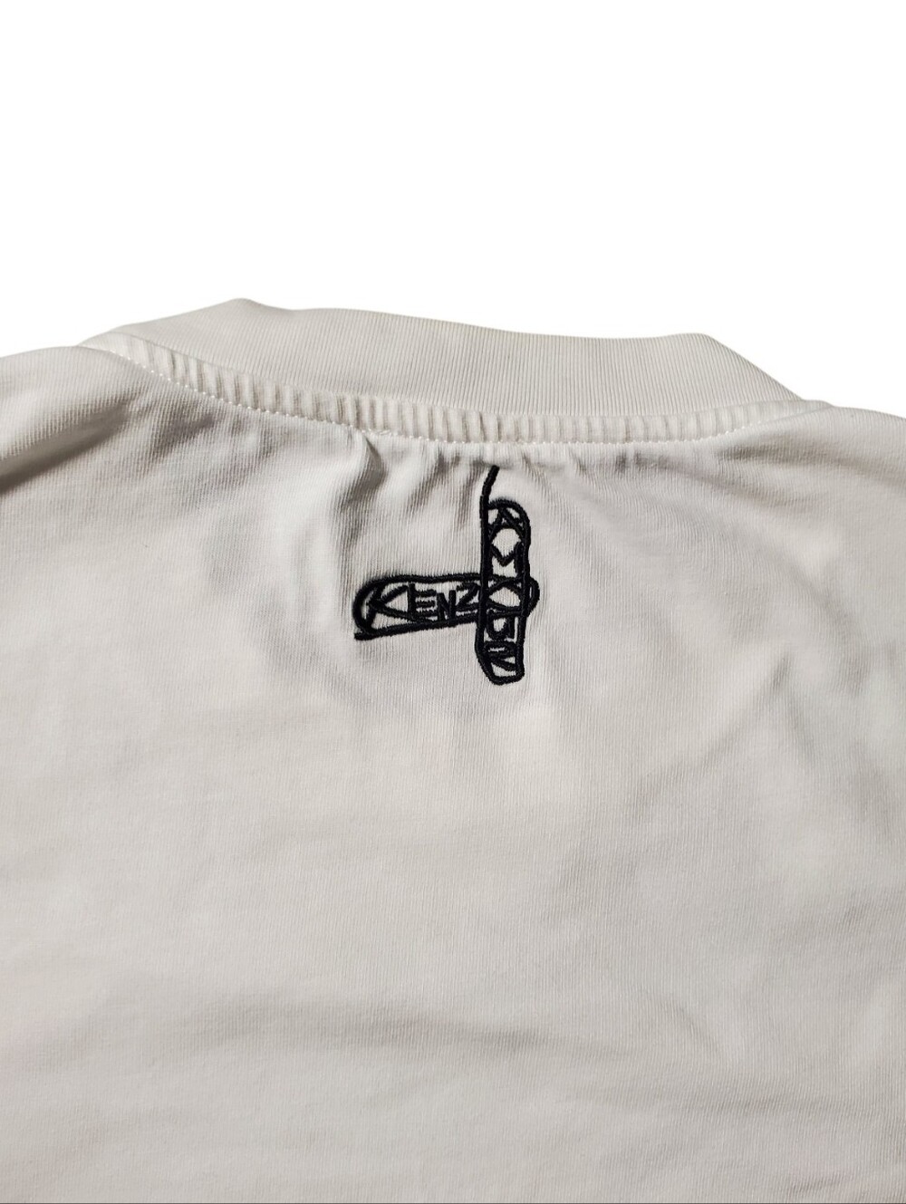 Kenzo Mens Graphic T-Shirt Size Small White Crew Neck Short Sleeve - Picture 5 of 10